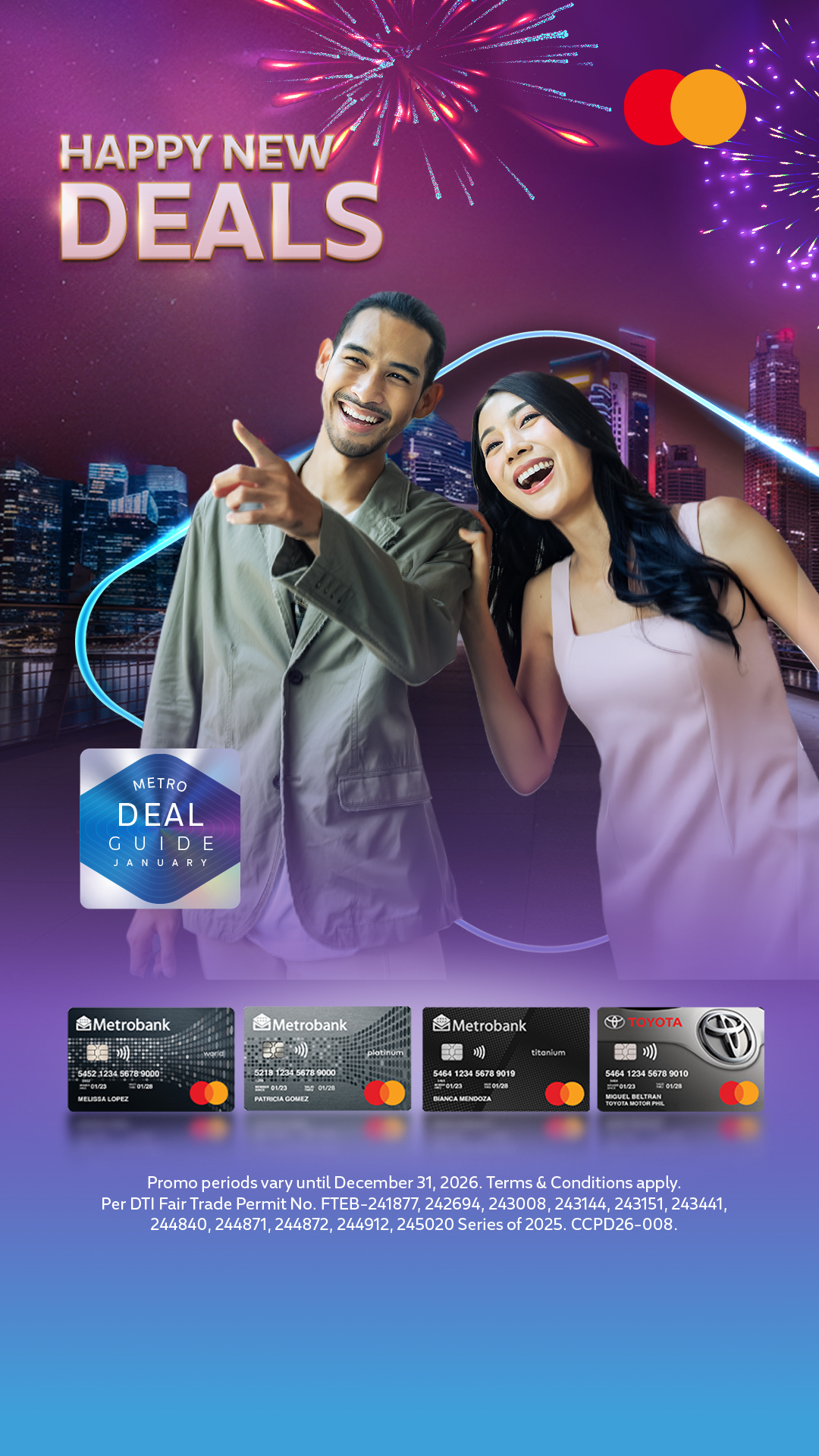Metrobank Card Facebook ad