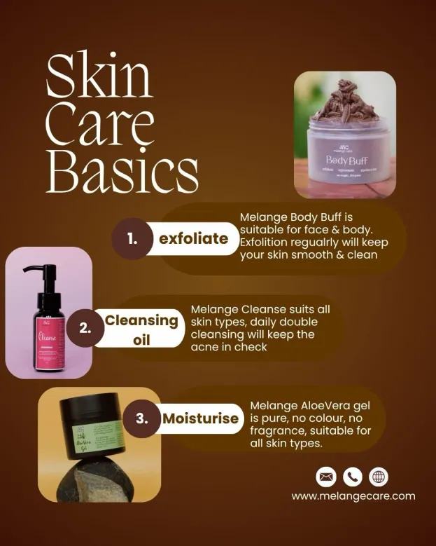Melange Care Products Facebook ad