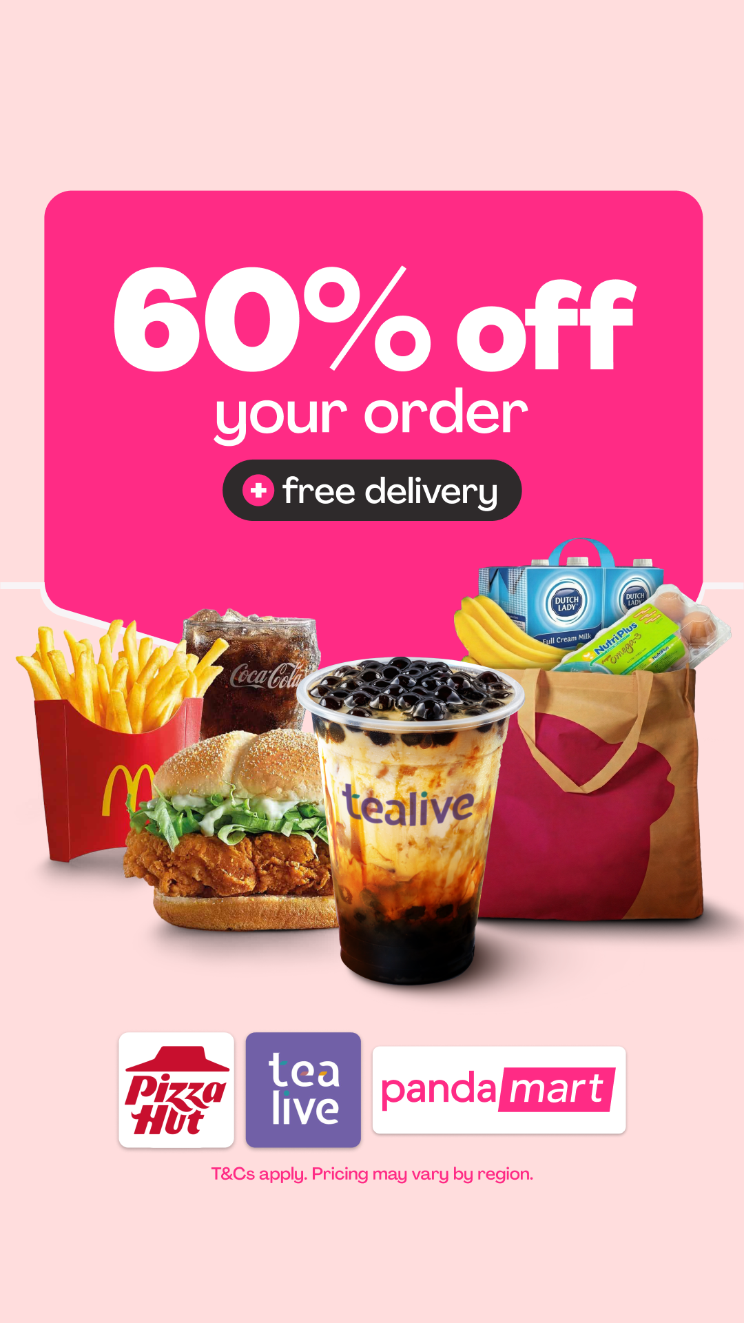 foodpanda Facebook ad