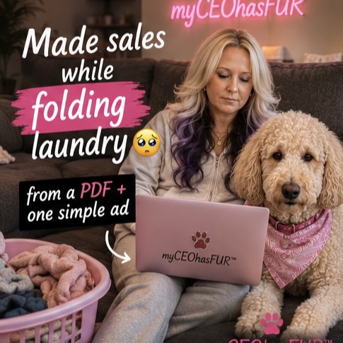 Myceohasfur Facebook ad: Paws to Profit by @MyCEOhasFUR | Stan