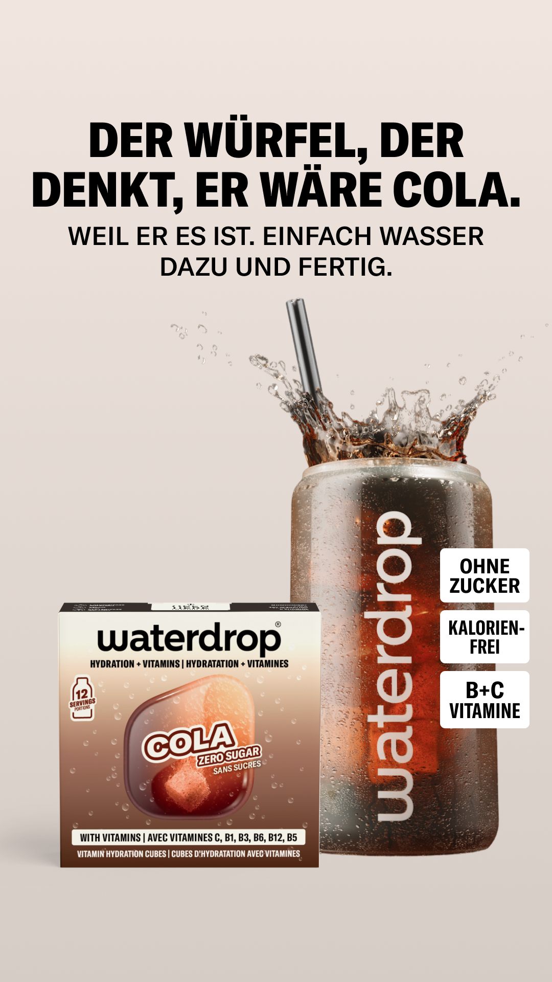 waterdrop Facebook ad