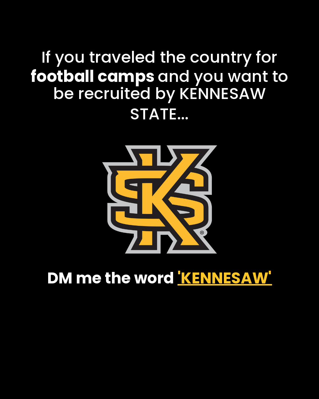 Athletes University Facebook ad: Chat in Instagram