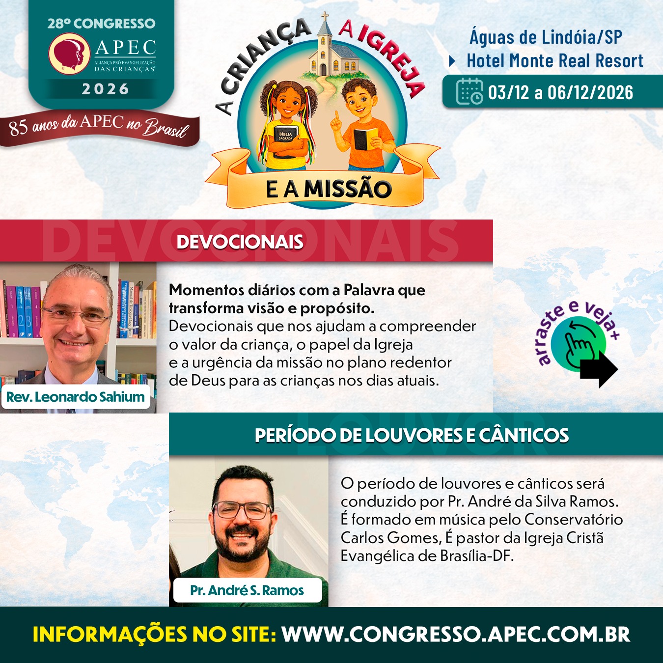 APEC - Aliança Pró Evangelização das Crianças Facebook ad: O Congresso APEC é o maior evento do…