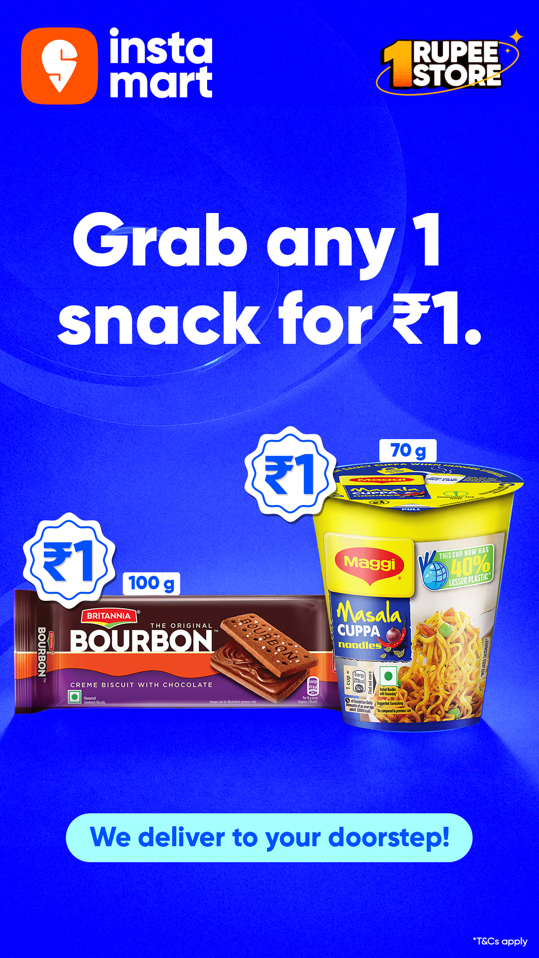 Swiggy Instamart Facebook ad