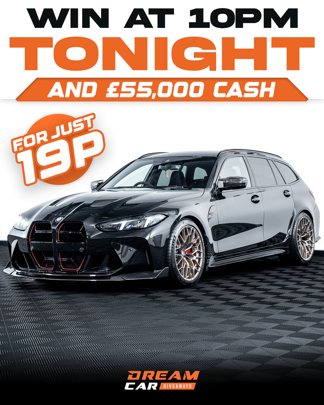 Dream Car Giveaways Facebook ad