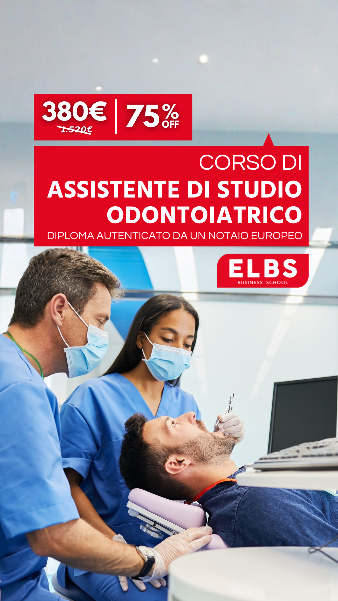 Scuola ELBS Facebook ad from Jul 7, 2026