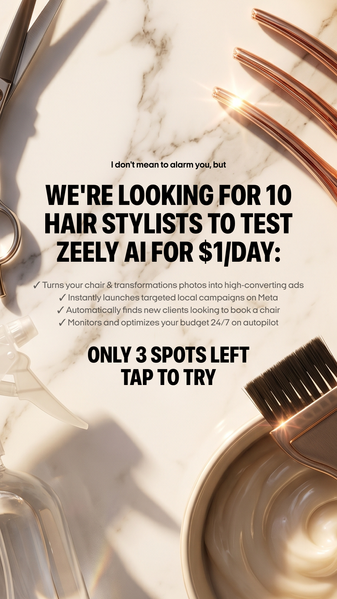 Zeely Facebook ad