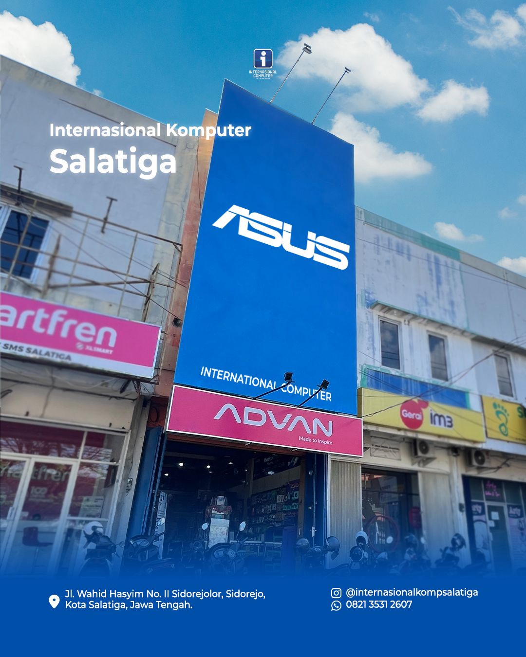 Internasional Komputer Salatiga Facebook ad: 𝐓𝐨𝐤𝐨 𝐊𝐨𝐦𝐩𝐮𝐭𝐞𝐫 𝐍𝐨. 𝟏 𝐝𝐢 𝐒𝐀𝐋𝐀𝐓𝐈𝐆𝐀
