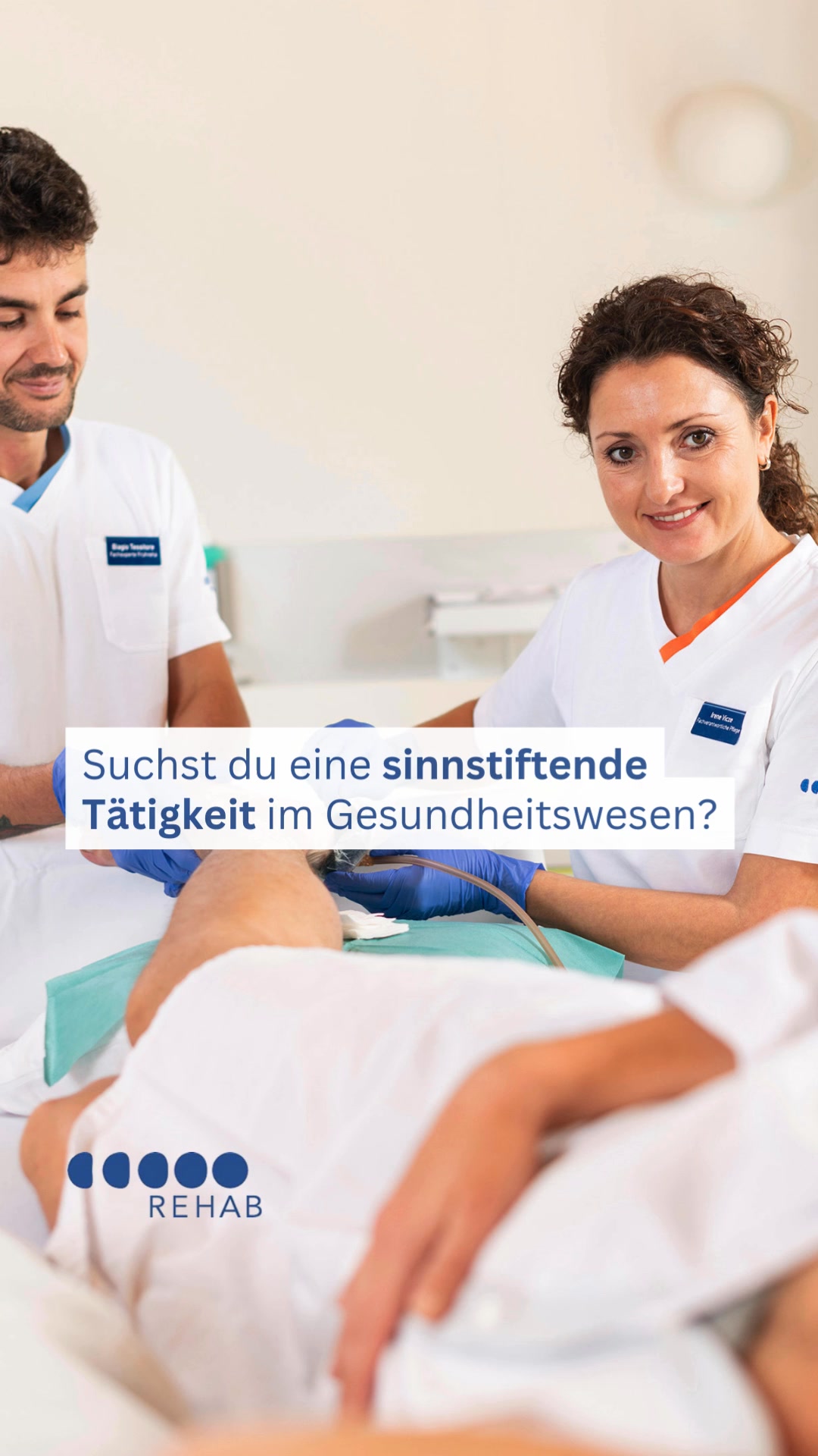 Klinik REHAB Basel Facebook ad: Freie Stellen im REHAB Basel