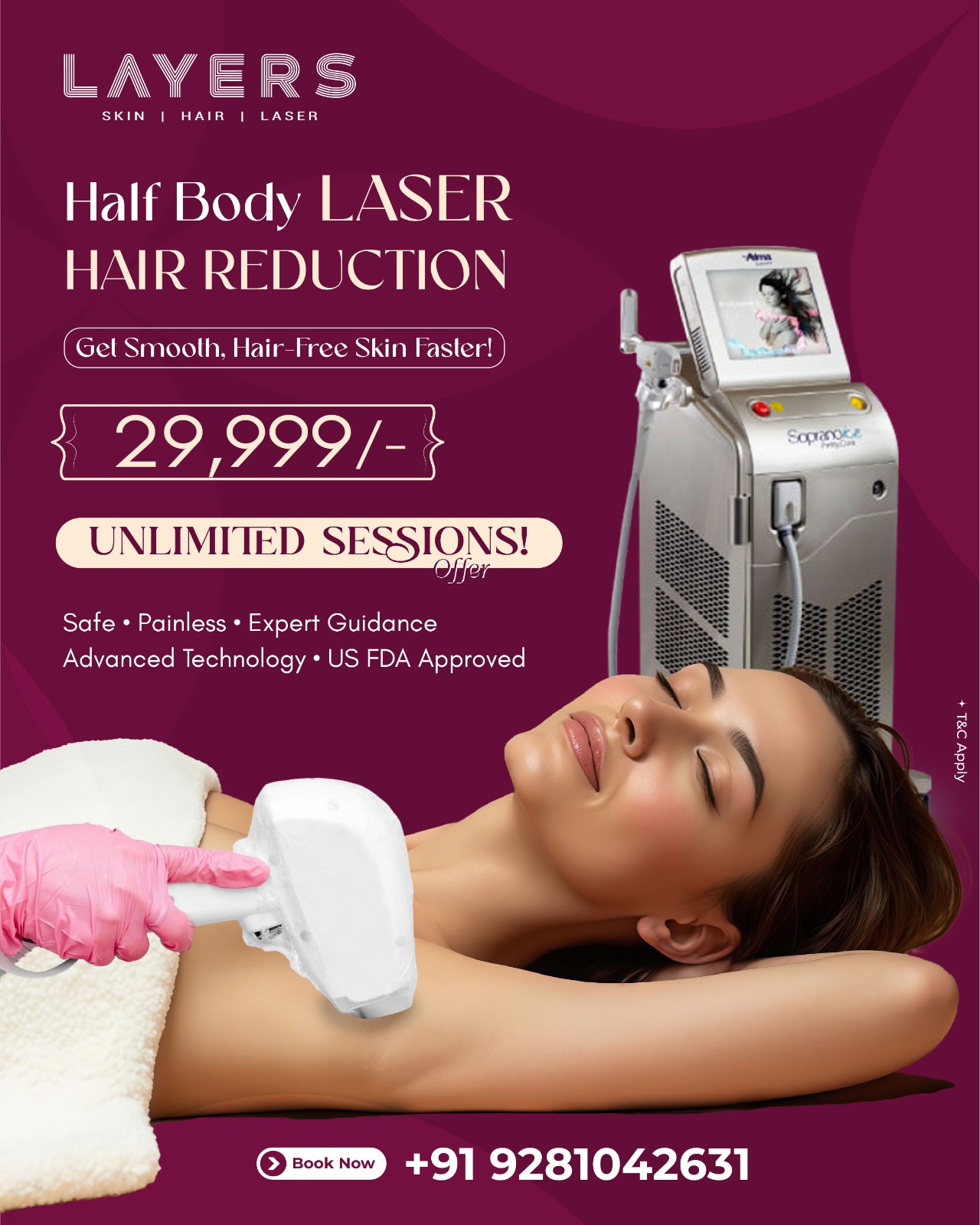 Layers Clinics Facebook ad