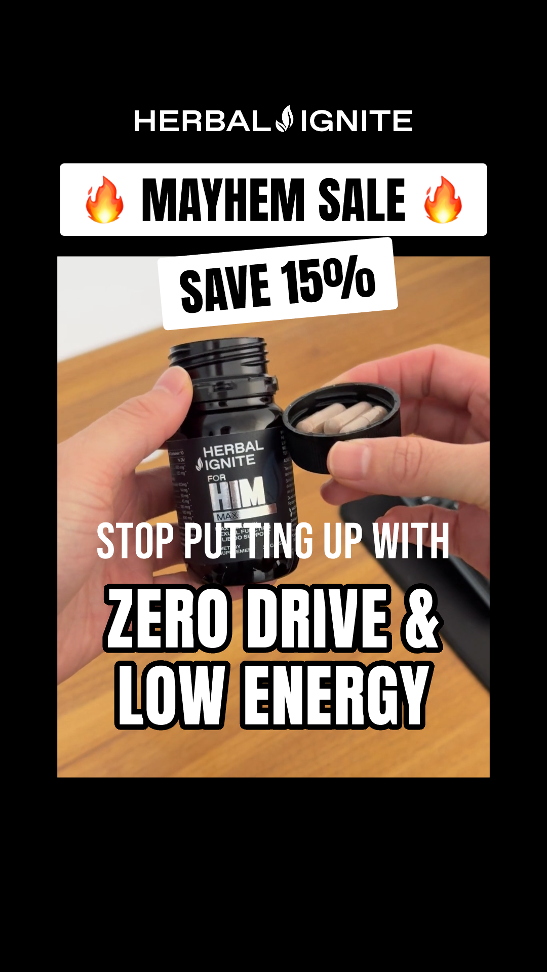 Herbal Ignite by Intenza Facebook ad
