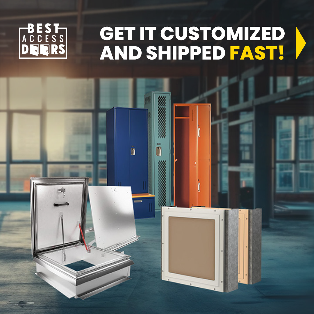 Best Access Doors Facebook ad: At Best Access Doors, we know that every…