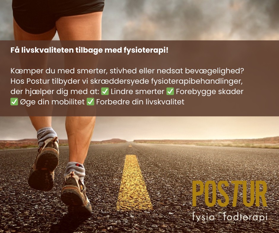 Postur Facebook ad: Book din tid i dag og mærk forskellen!