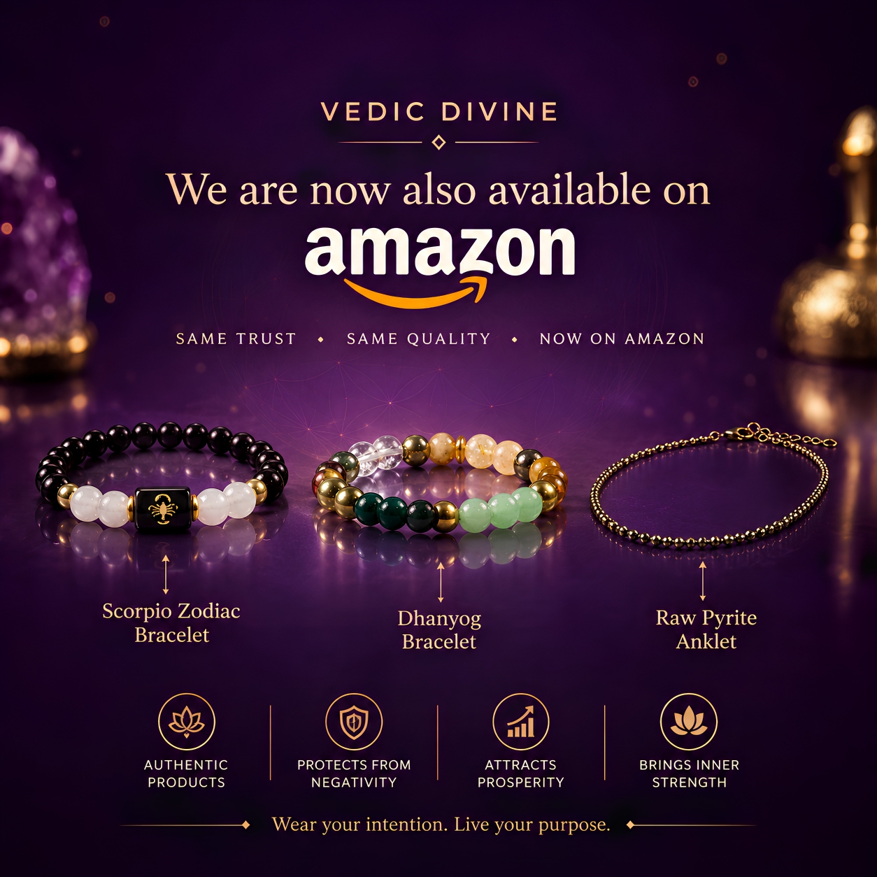 Vedic DIvine Facebook ad: More Vedic Divine Products Coming Soon