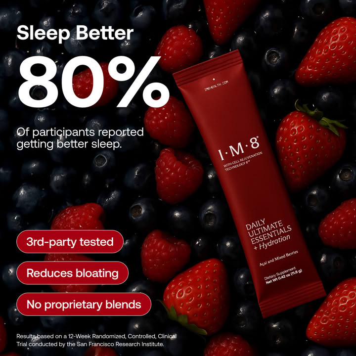 IM8 Health Facebook ad