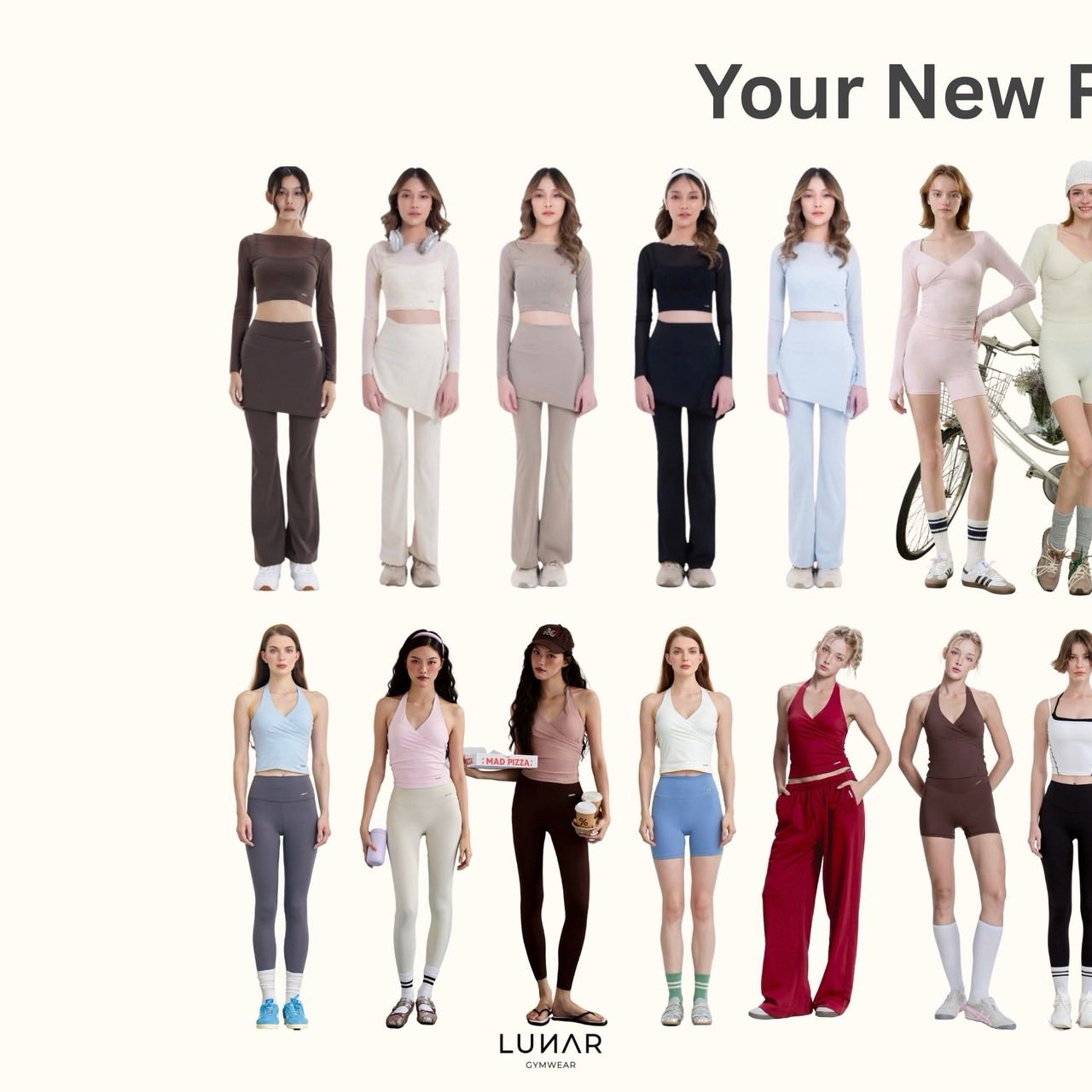 Lunar Gymwear Facebook ad