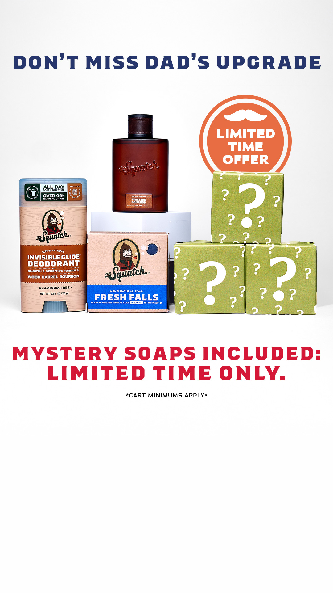 Dr. Squatch Facebook ad