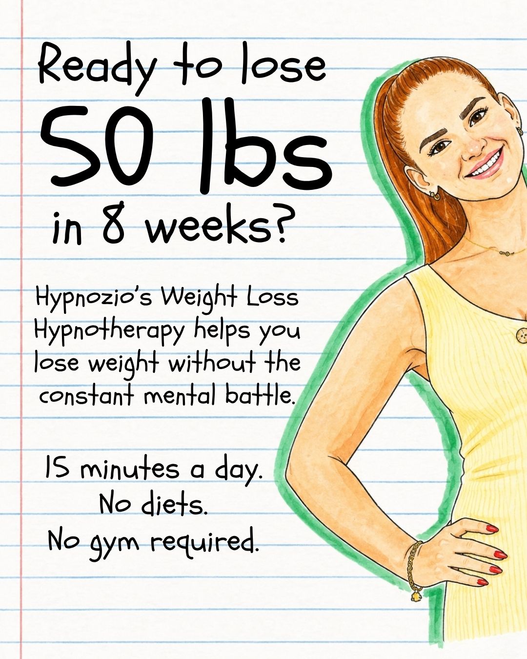 Hypnozio: power of hypnotherapy Facebook ad