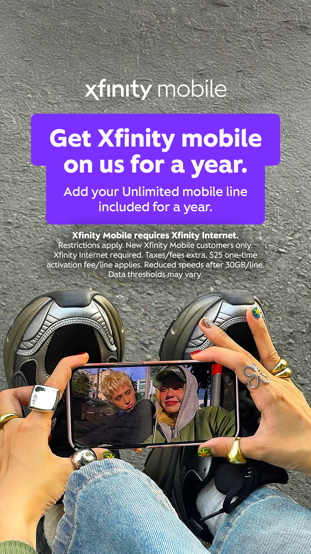 Xfinity Facebook ad