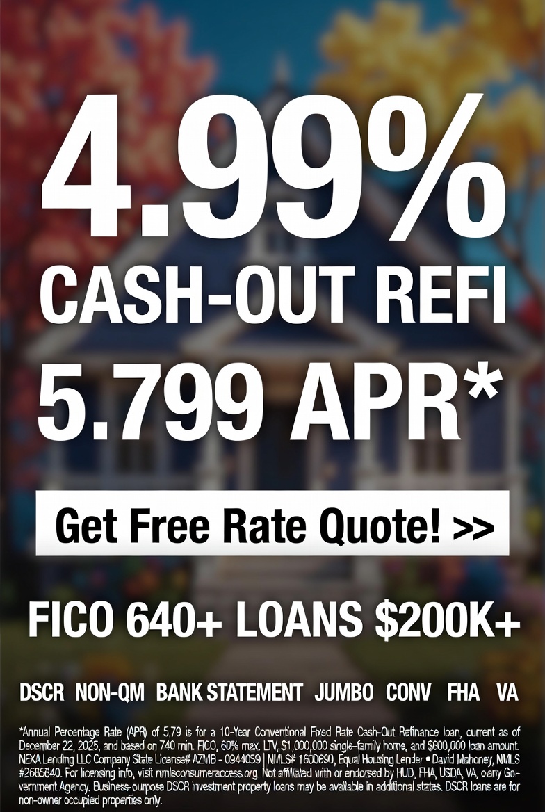 Home Loans with David Mahoney - NEXA Mortgage Facebook ad from Jun 2, 2026