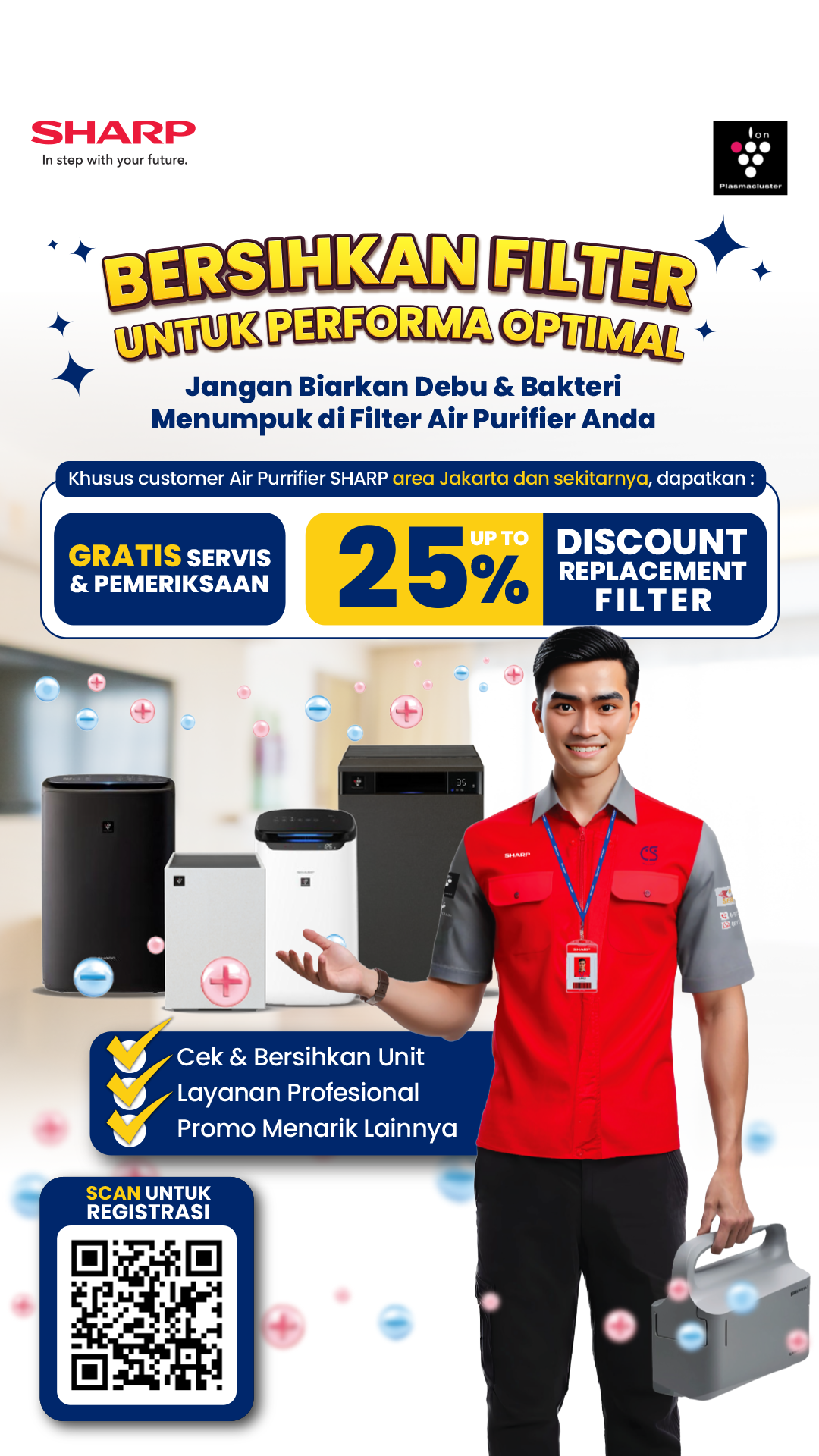 Sharp Electronics Indonesia Facebook ad