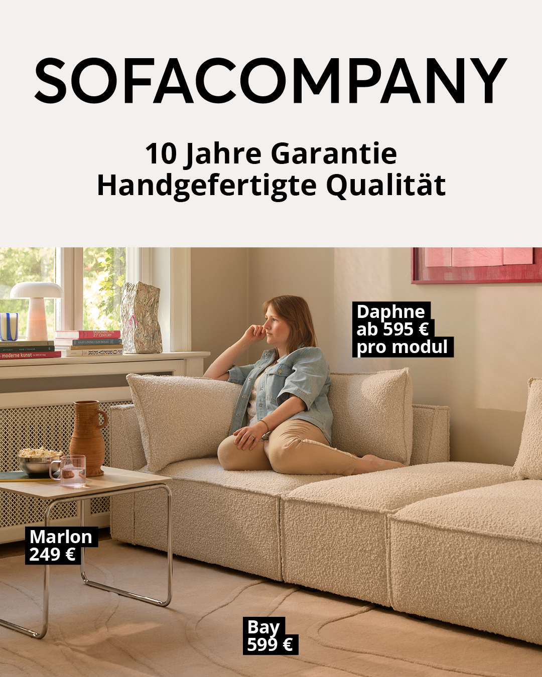 Sofacompany Facebook ad