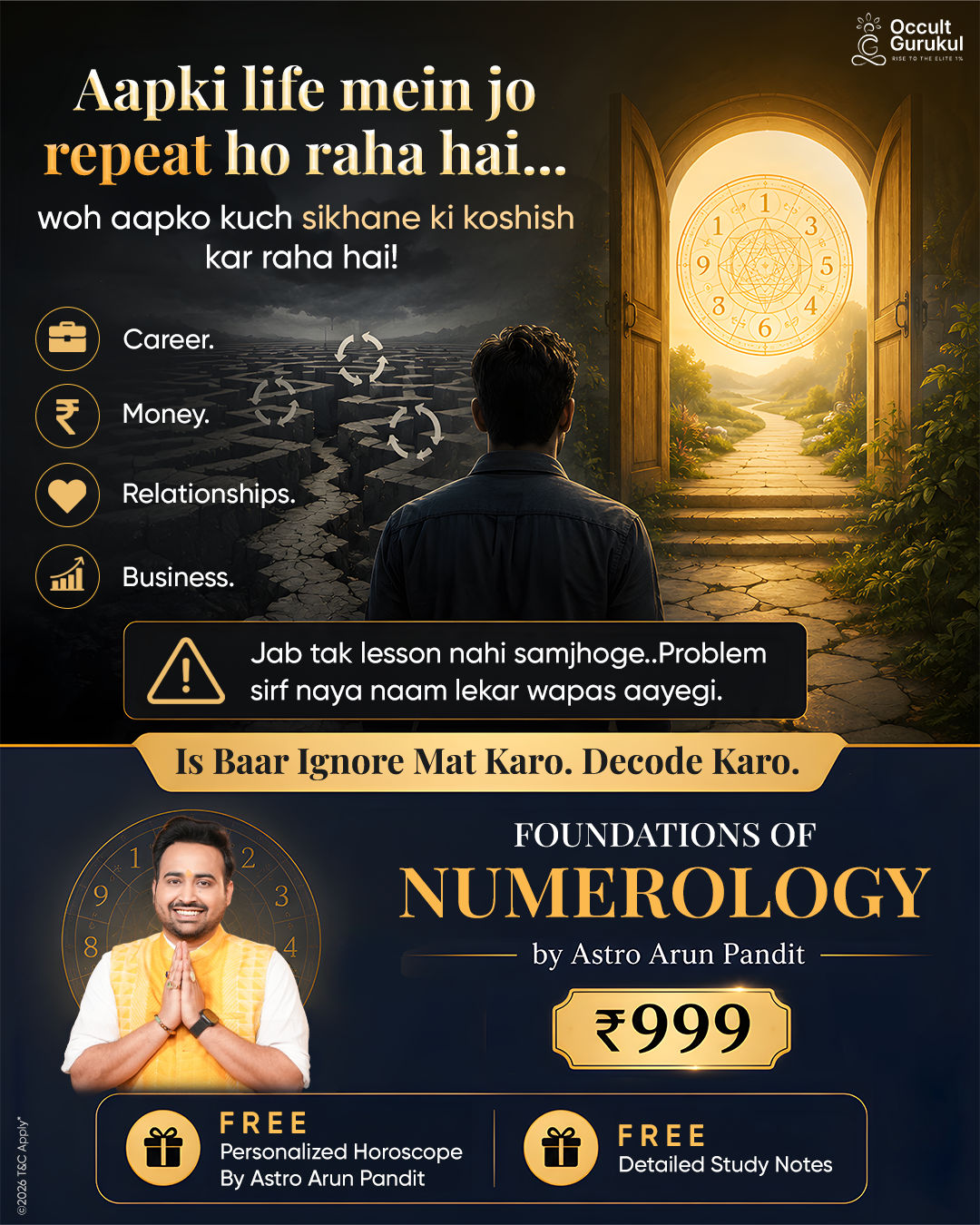 Occult Gurukul Facebook ad