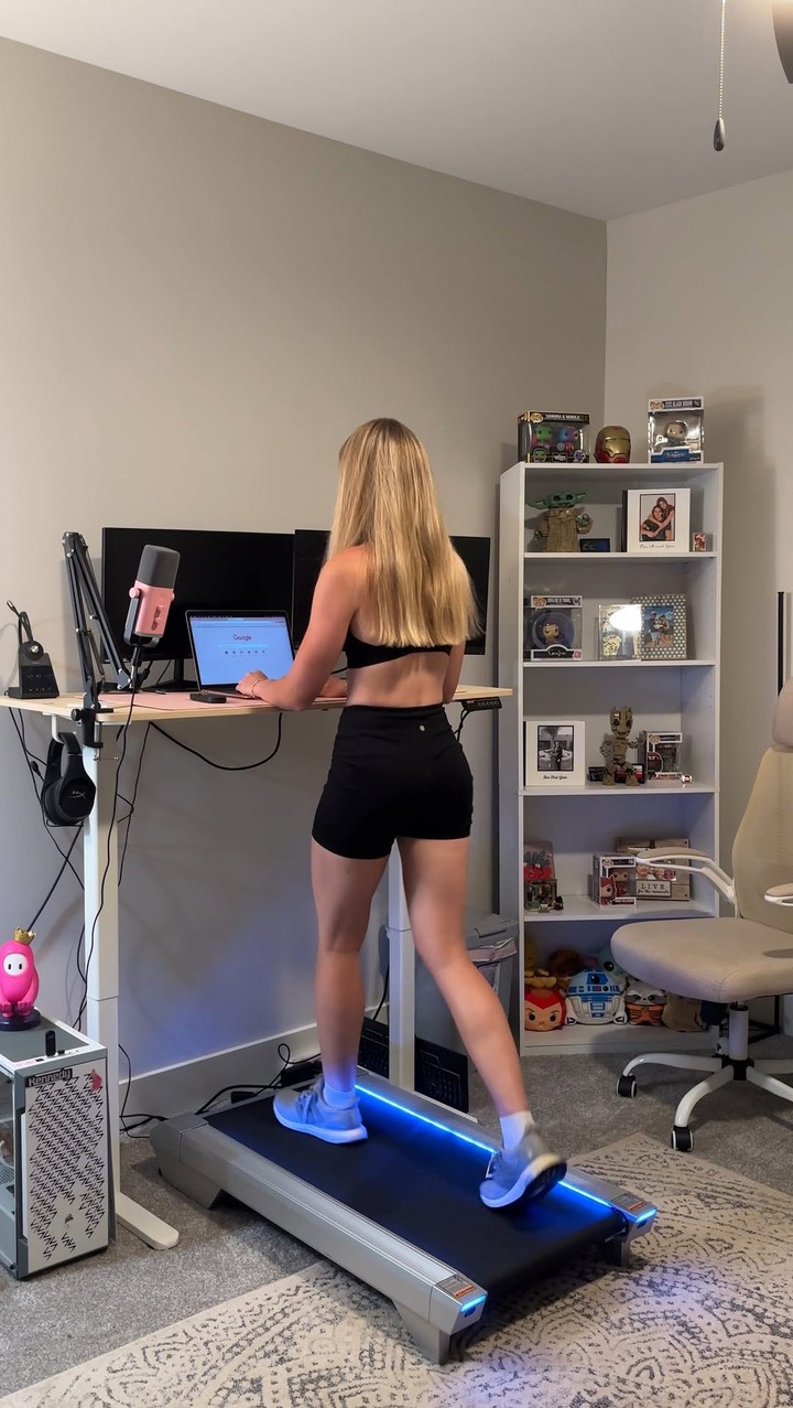 UREVO Facebook ad: Walk while you work with the UREVO CyberPad for Office…