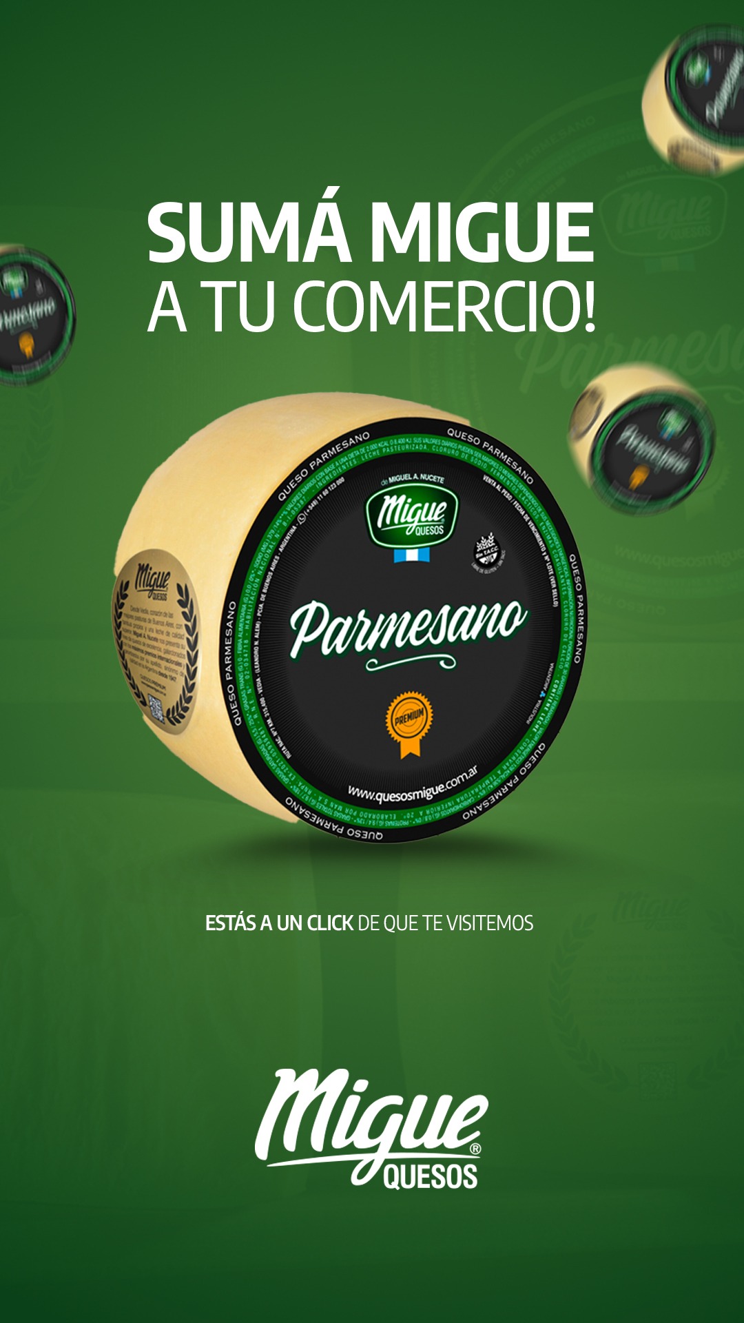Quesos Migue Facebook ad from Nov 8, 2023