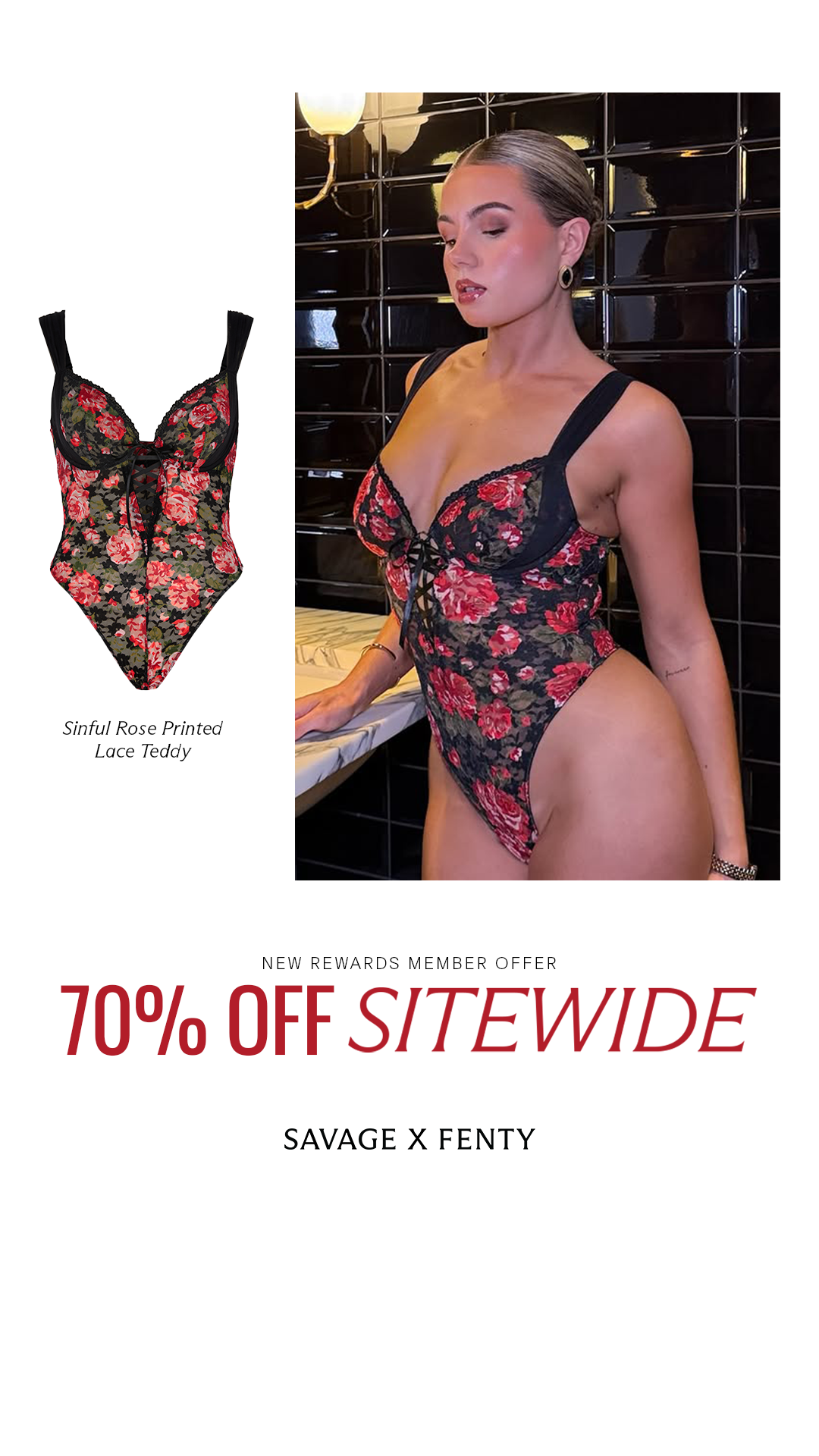 Savage X Fenty Facebook ad