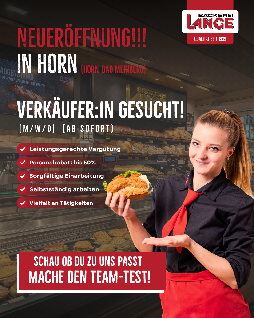 Bäckerei Lange Facebook ad
