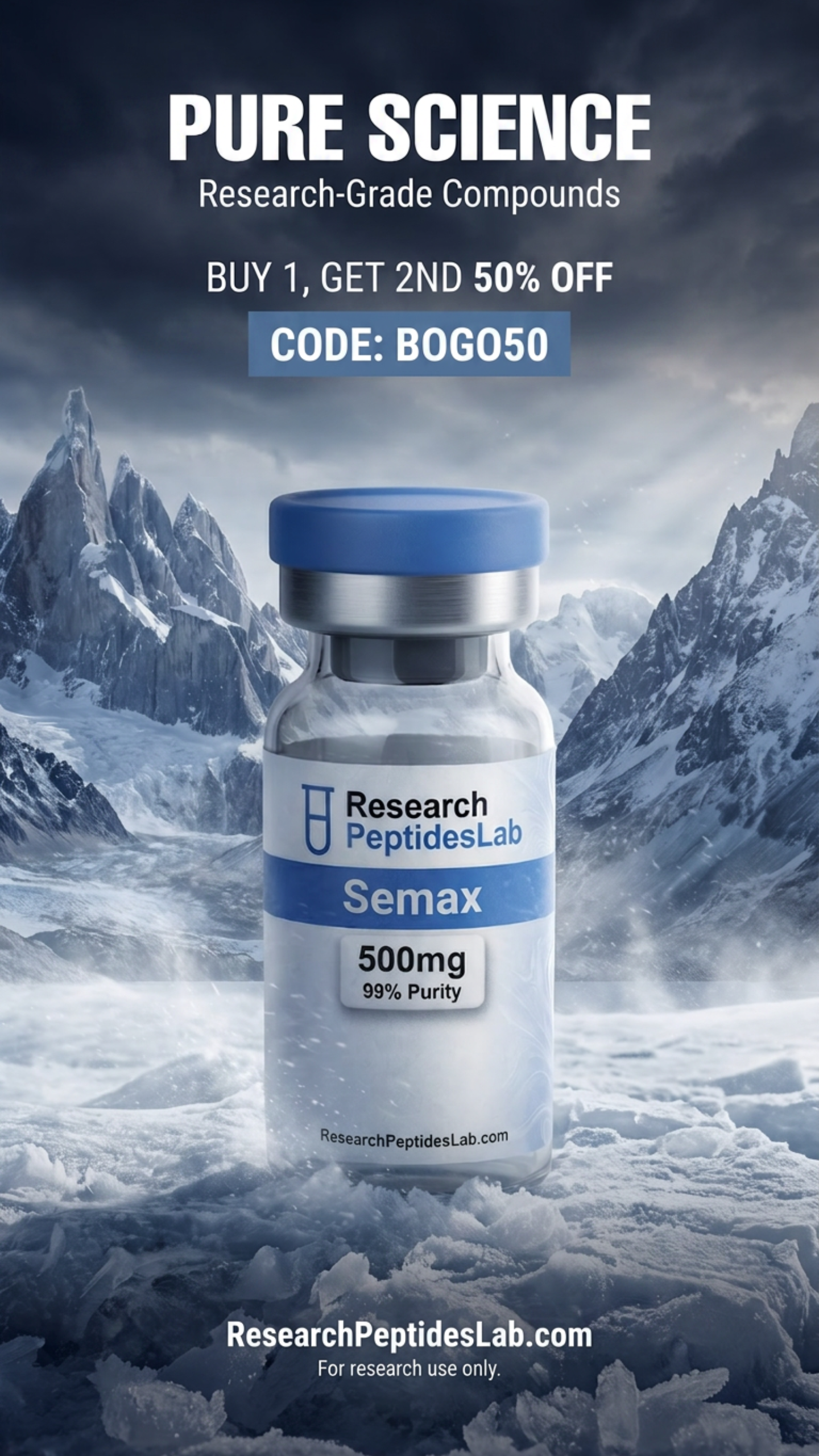 Research Peptides Lab Facebook ad