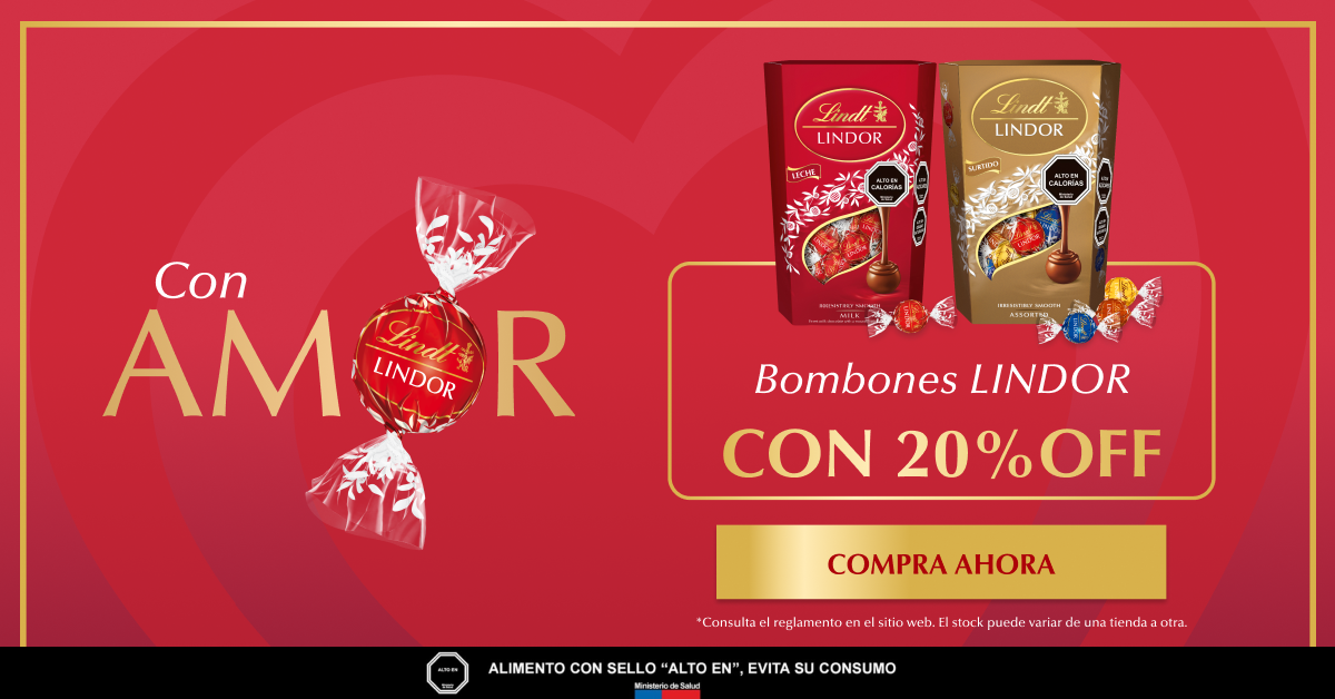 Lindt Facebook ad
