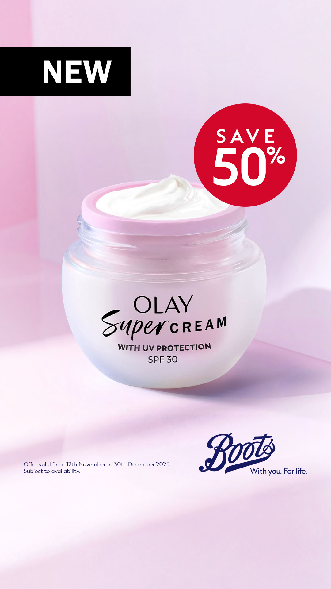 Olay Facebook ad