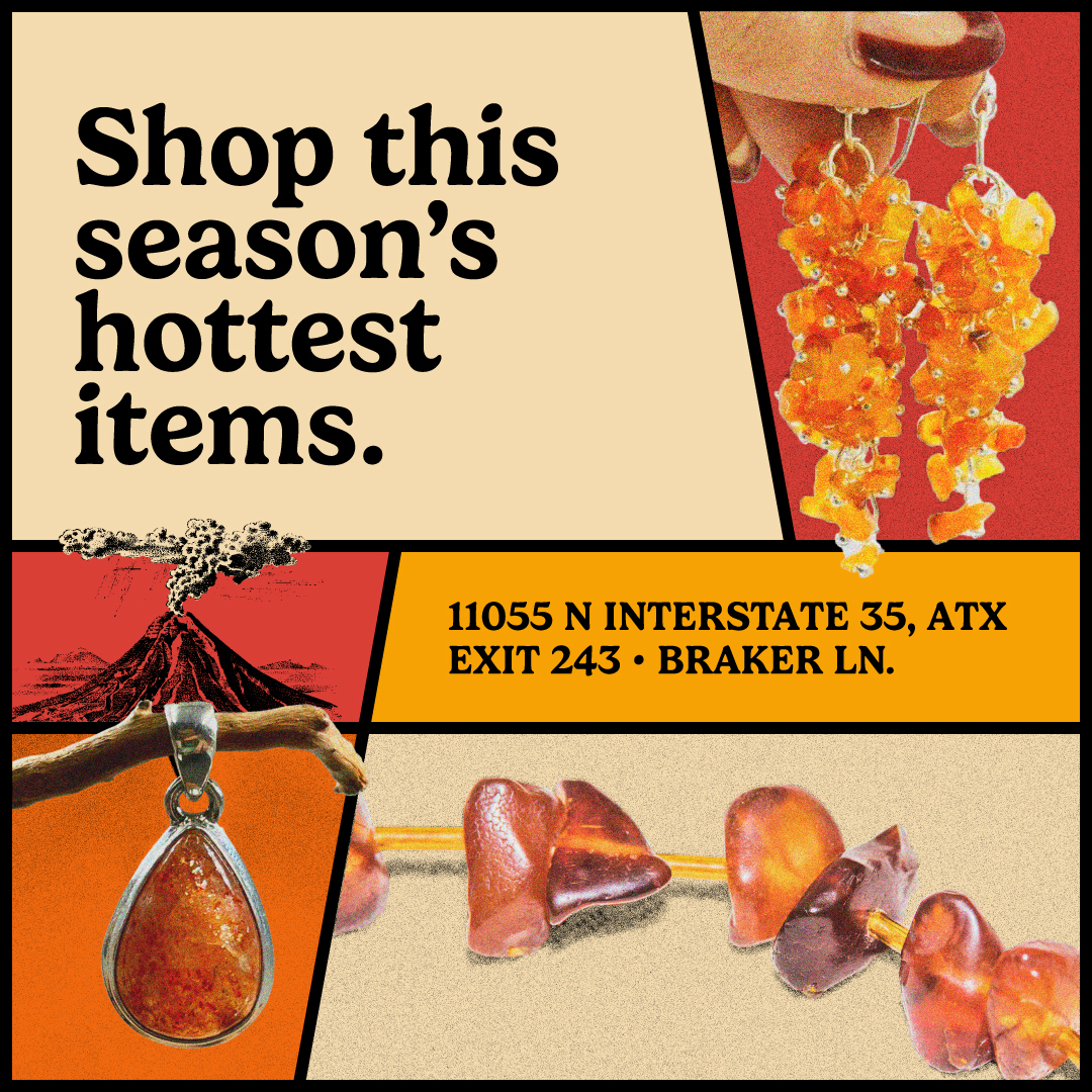 Nature's Treasures Texas Facebook ad: Timeless beauty is at Nature’s Treasures