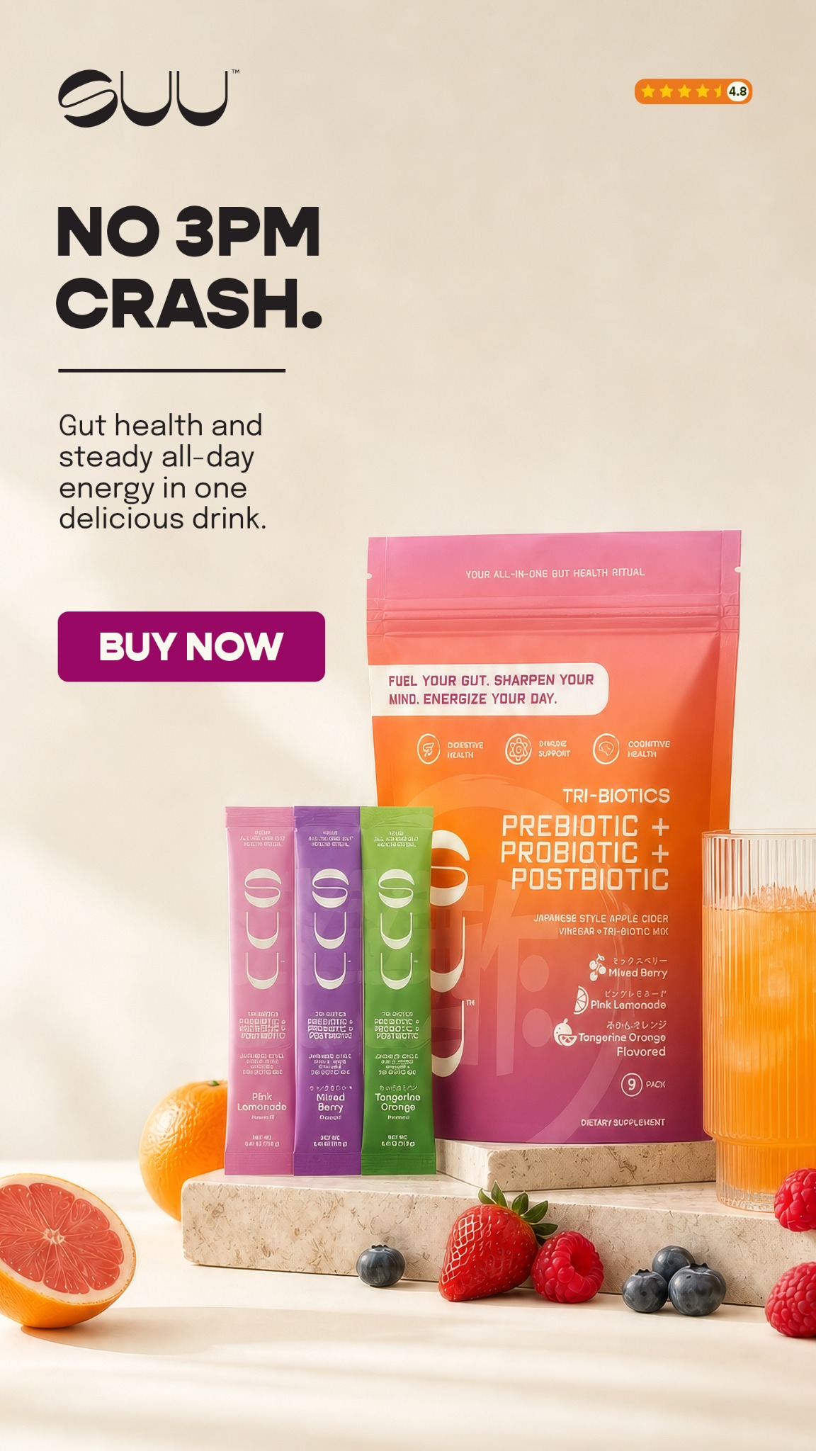 SUU Apple Cider Vinegar products Facebook ad