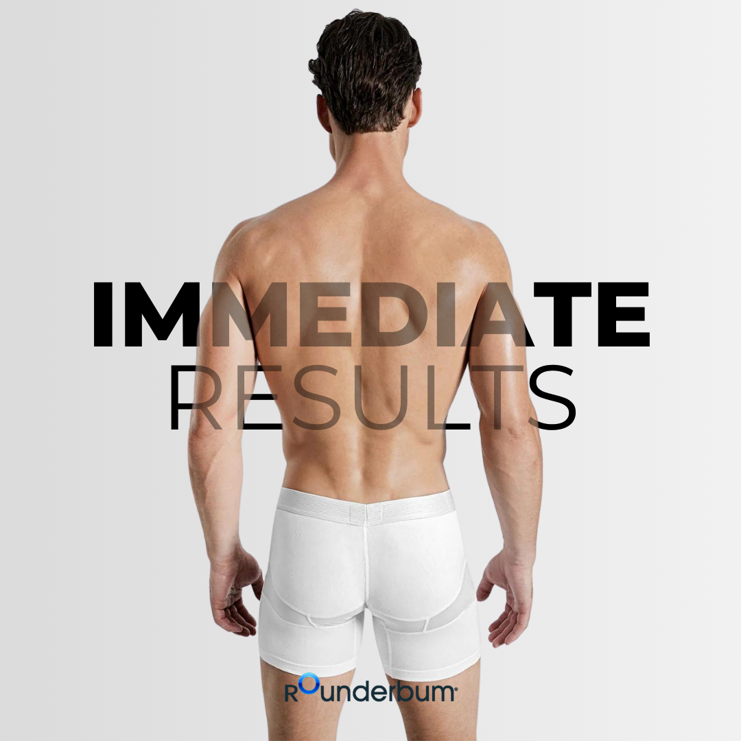 Rounderbum Facebook ad: Natural Feel, Enhanced Look