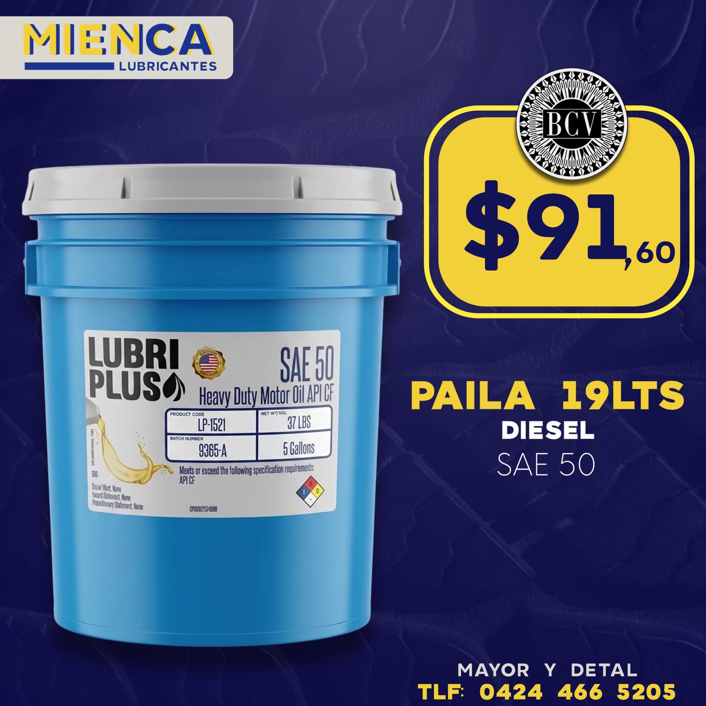 miencaautopartes Facebook ad: ¿Necesitas lubricantes de calidad en la presentación que…