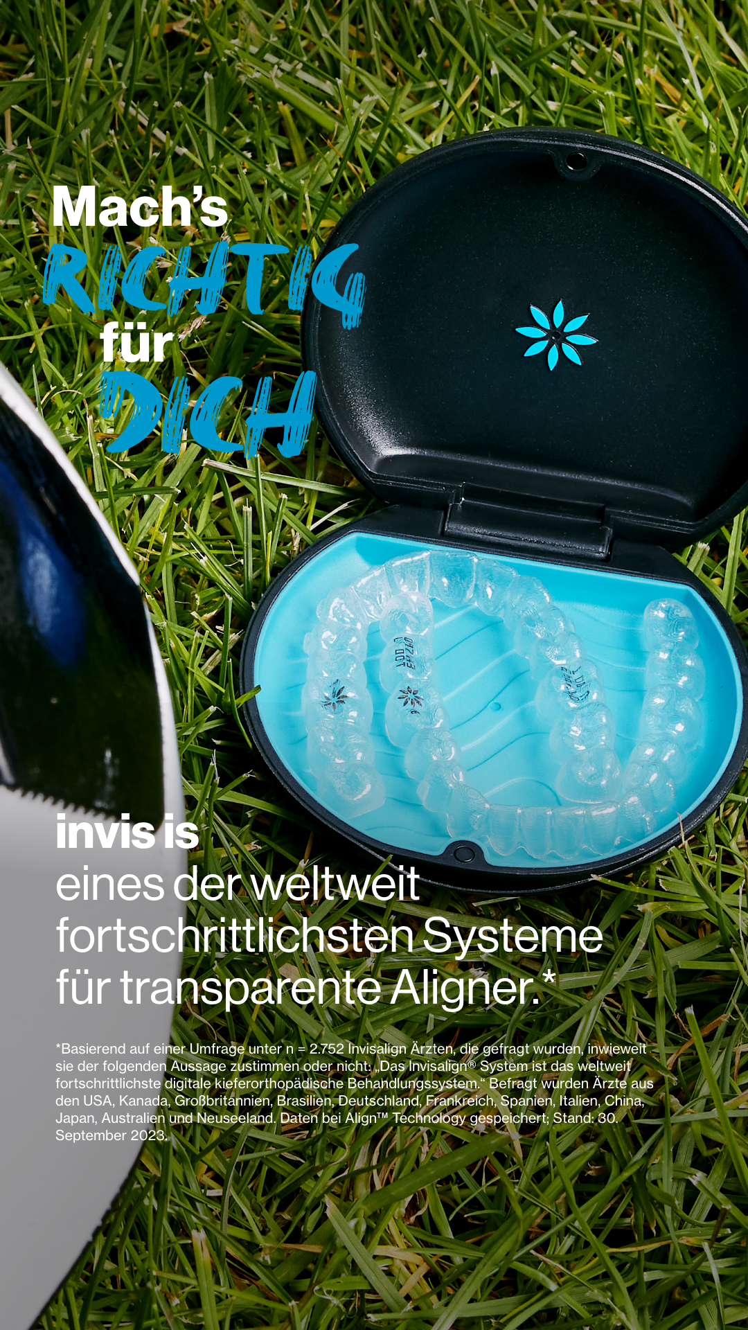 Invisalign Deutschland Facebook ad from Jan 2, 2026
