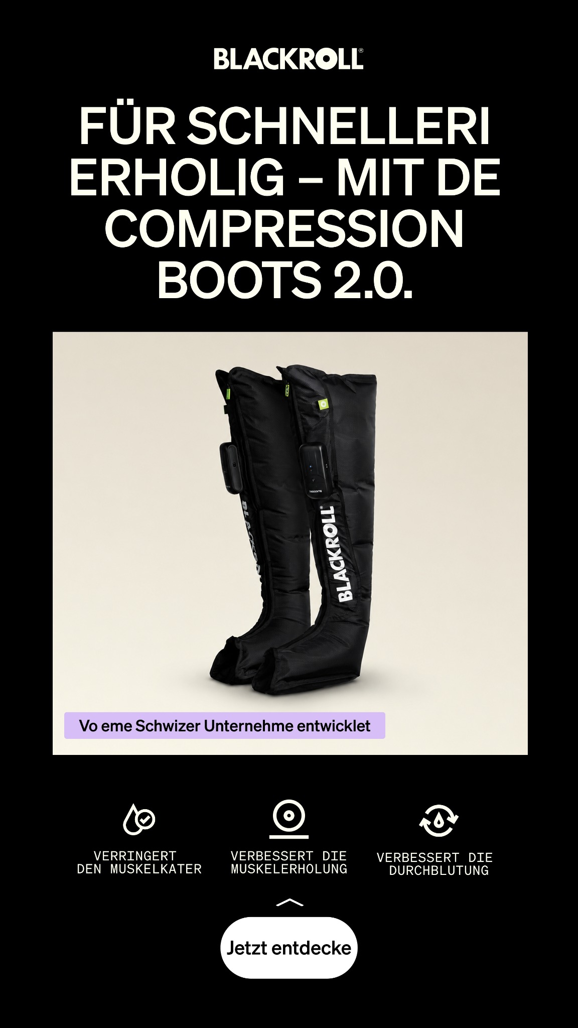 Blackroll Facebook ad