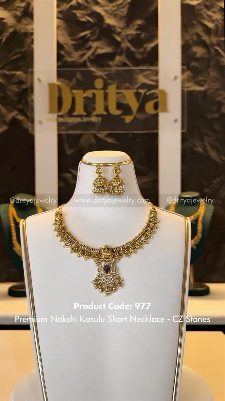 Dritya Jewelry Facebook ad: Price: ₹2199 • Comment 977 or DM CODE977…
