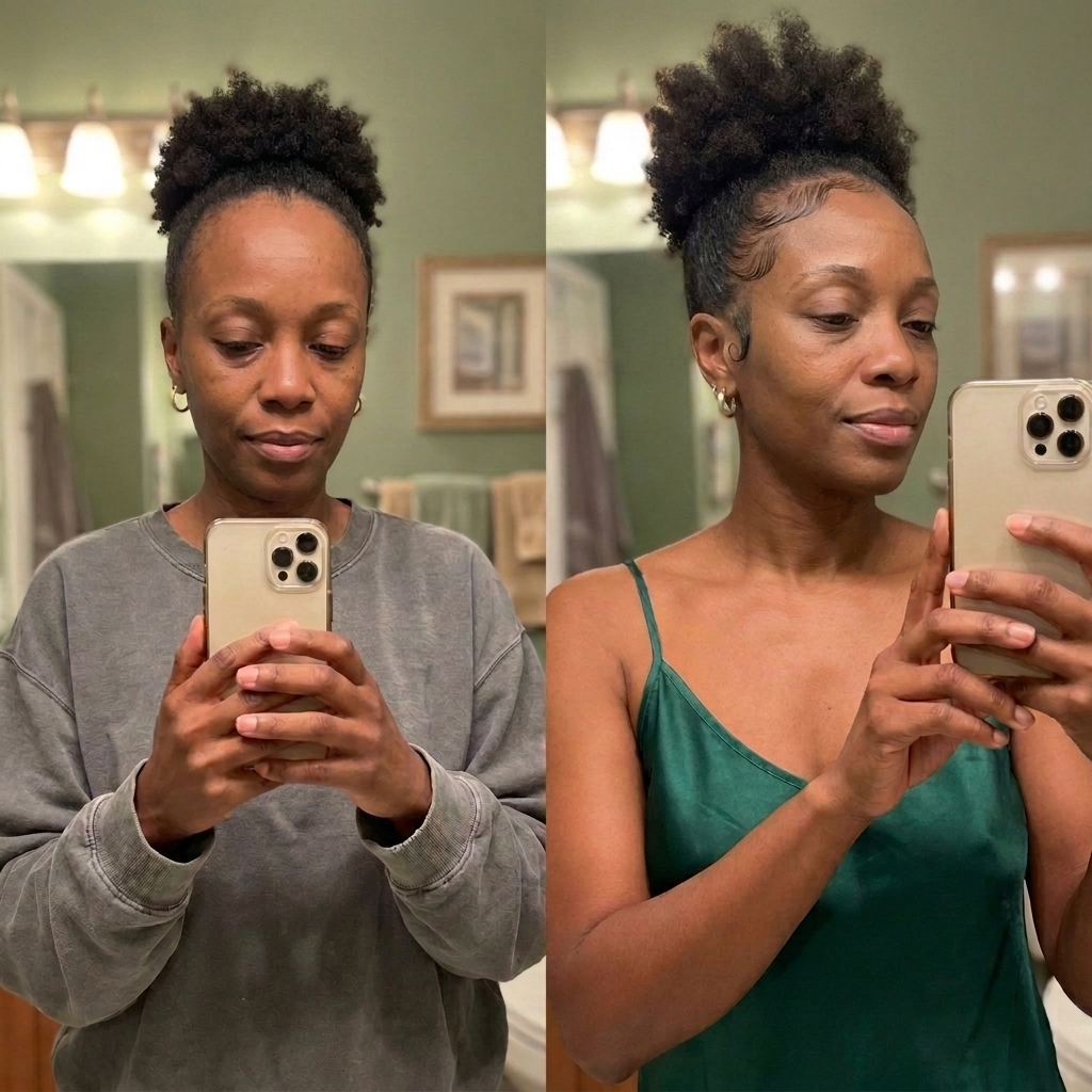 Black Hair Growth Remedy Facebook ad
