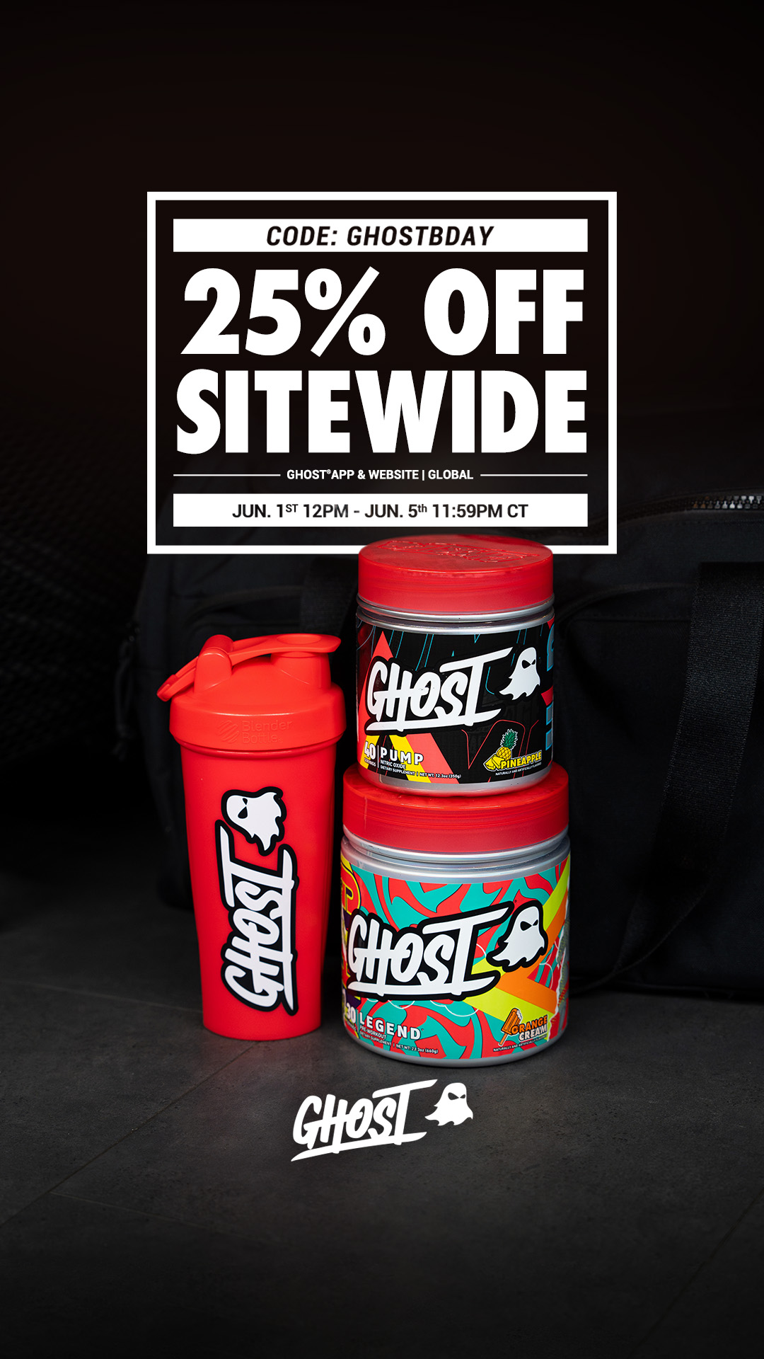 GHOST Facebook ad