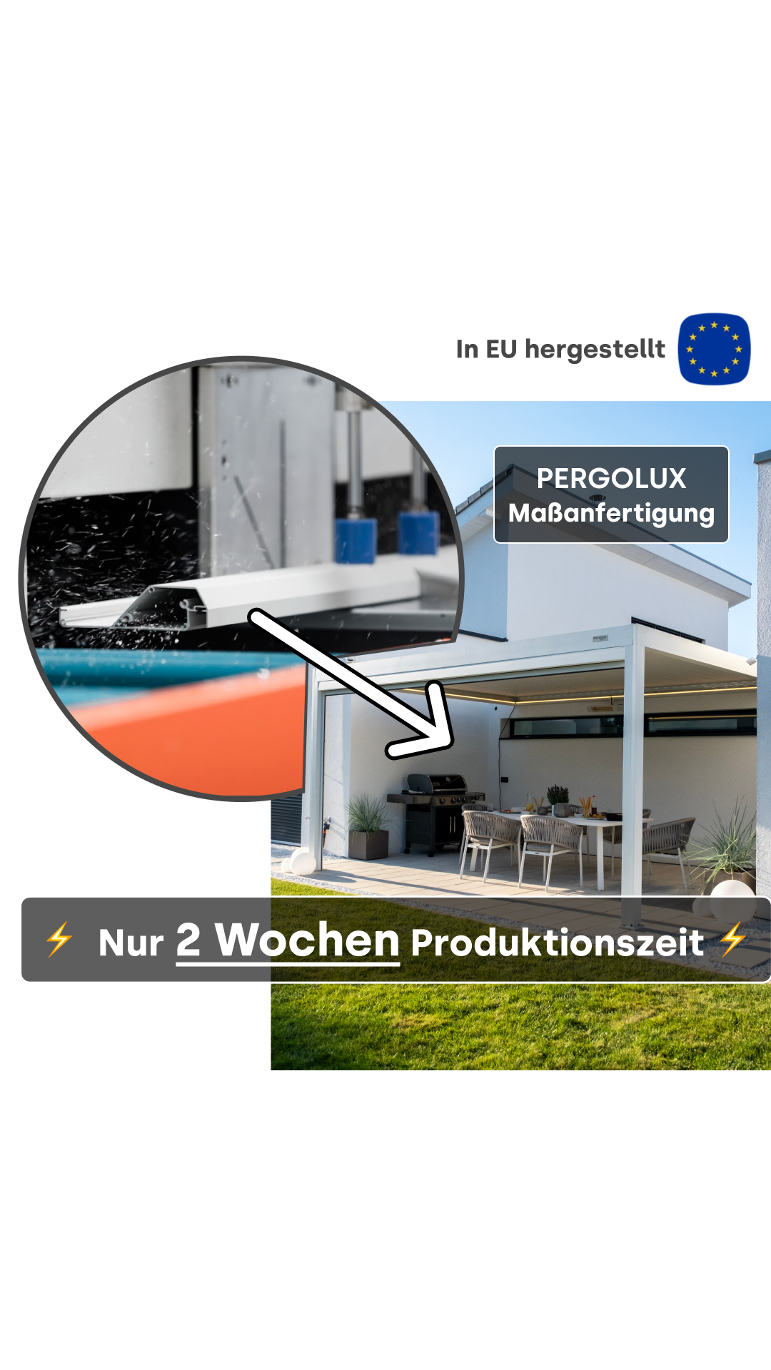 Pergolux Facebook ad
