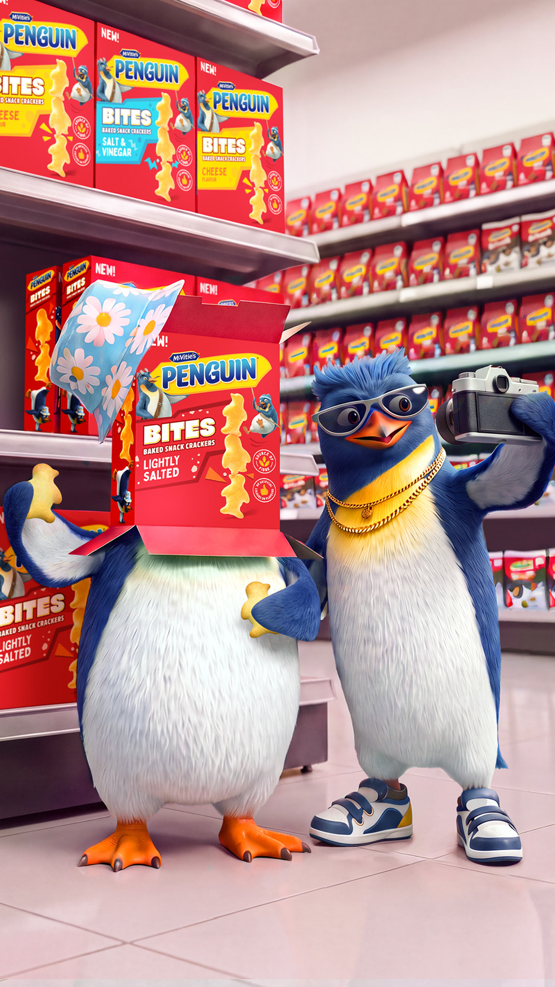 McVitie's Facebook ad: Penguin Has Gone Crackers!