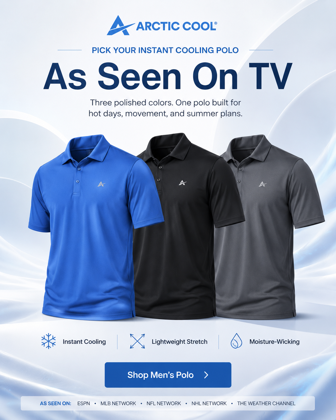 Arctic Cool Facebook ad