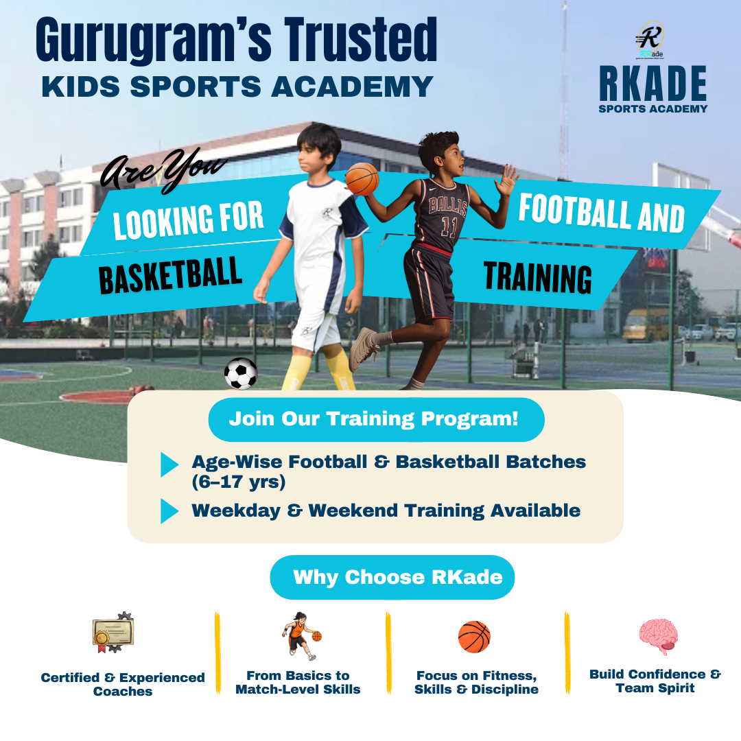 RKade Sports Academy Facebook ad