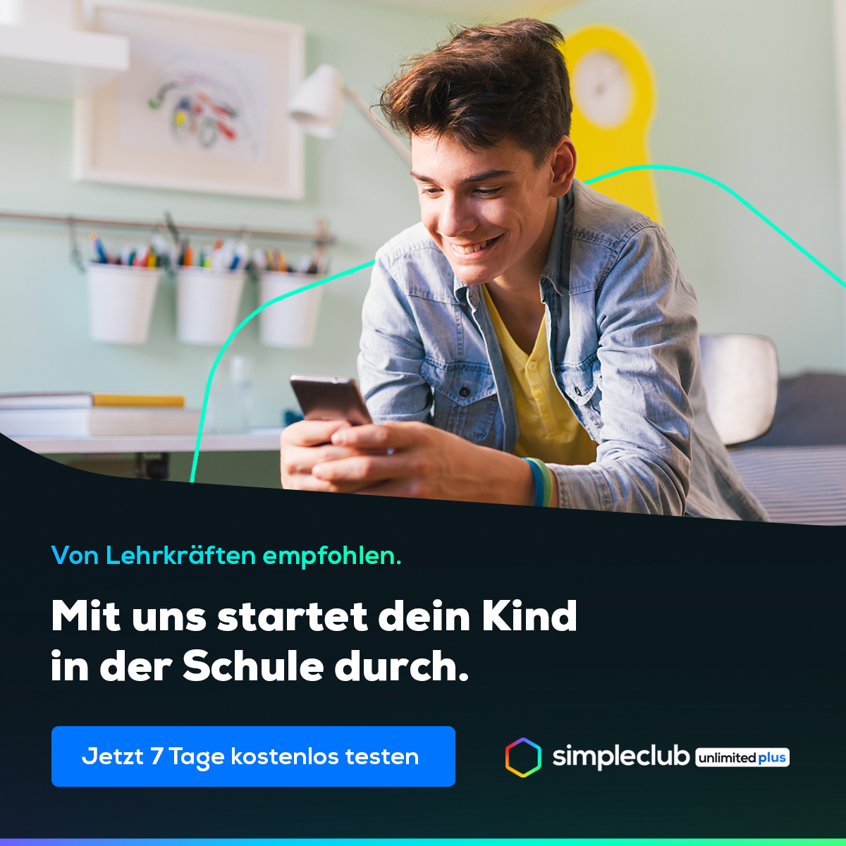 simpleclub Facebook ad