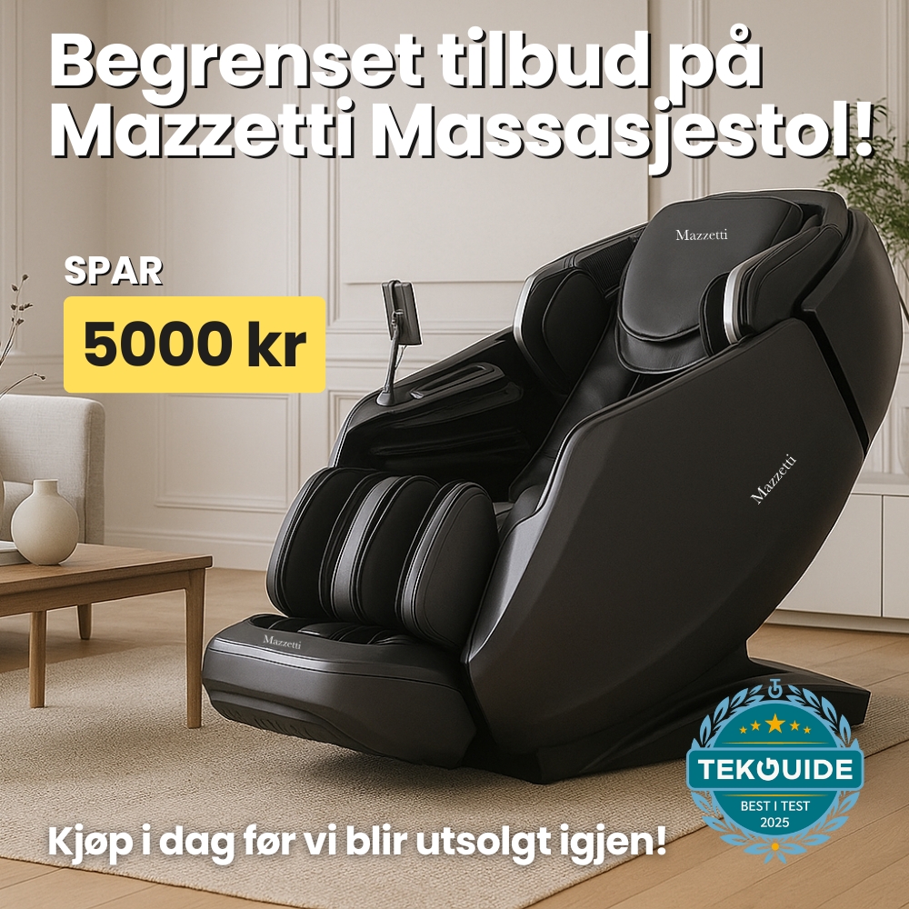 Mazzetti - Massasjestol Facebook ad