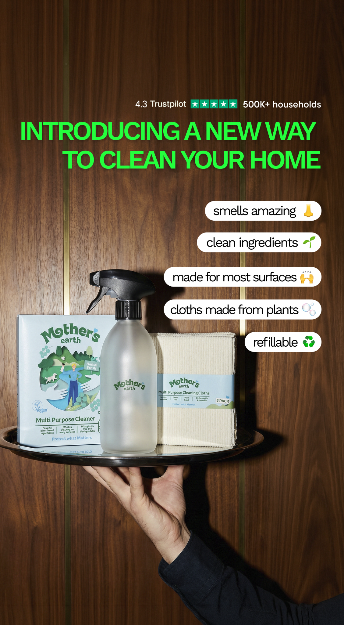 Mothers Earth Facebook ad